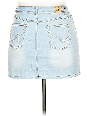 Chouyatou Denim Skirt (view 2)