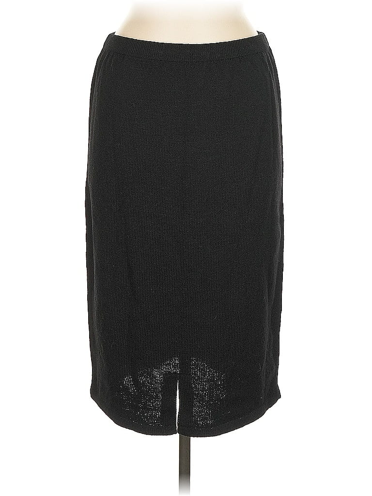 Pre-owned Unbranded Casual Skirt In Black