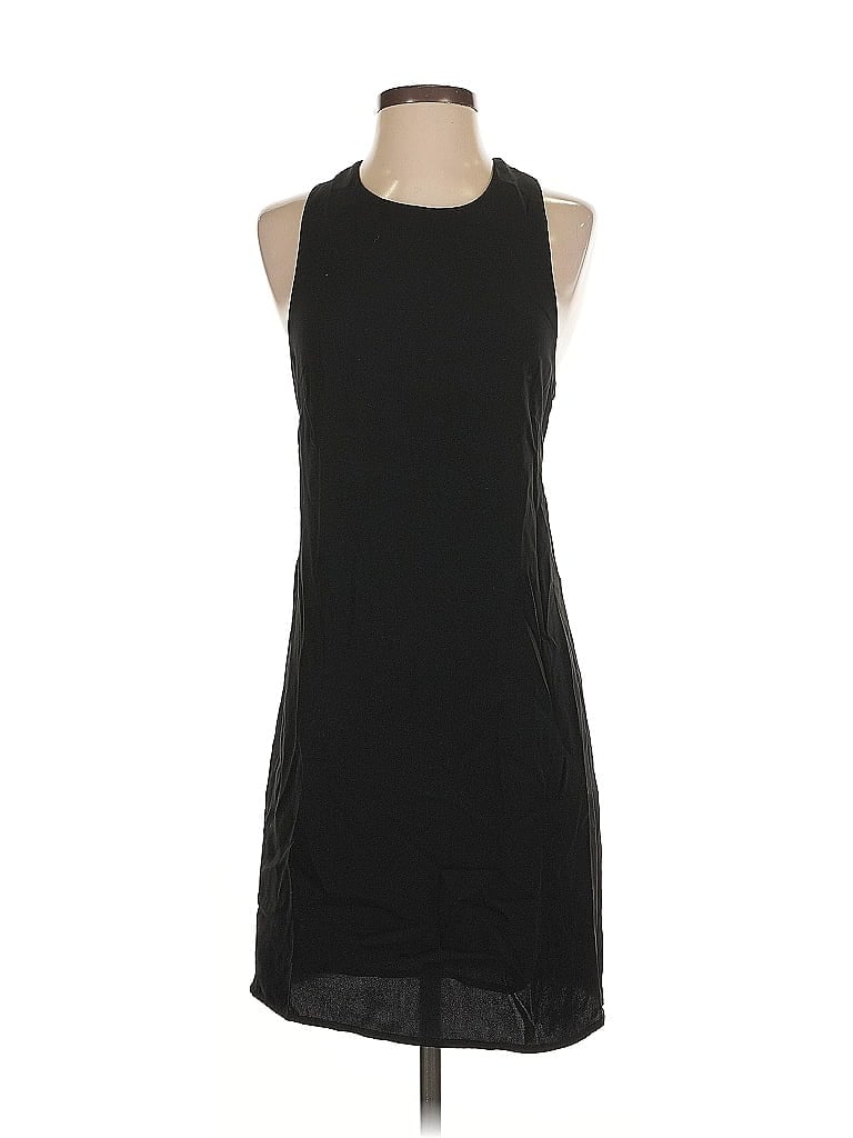 Pre-owned Mng Casual Dress In Black
