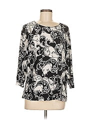 Jm Collection 3/4 Sleeve Blouse