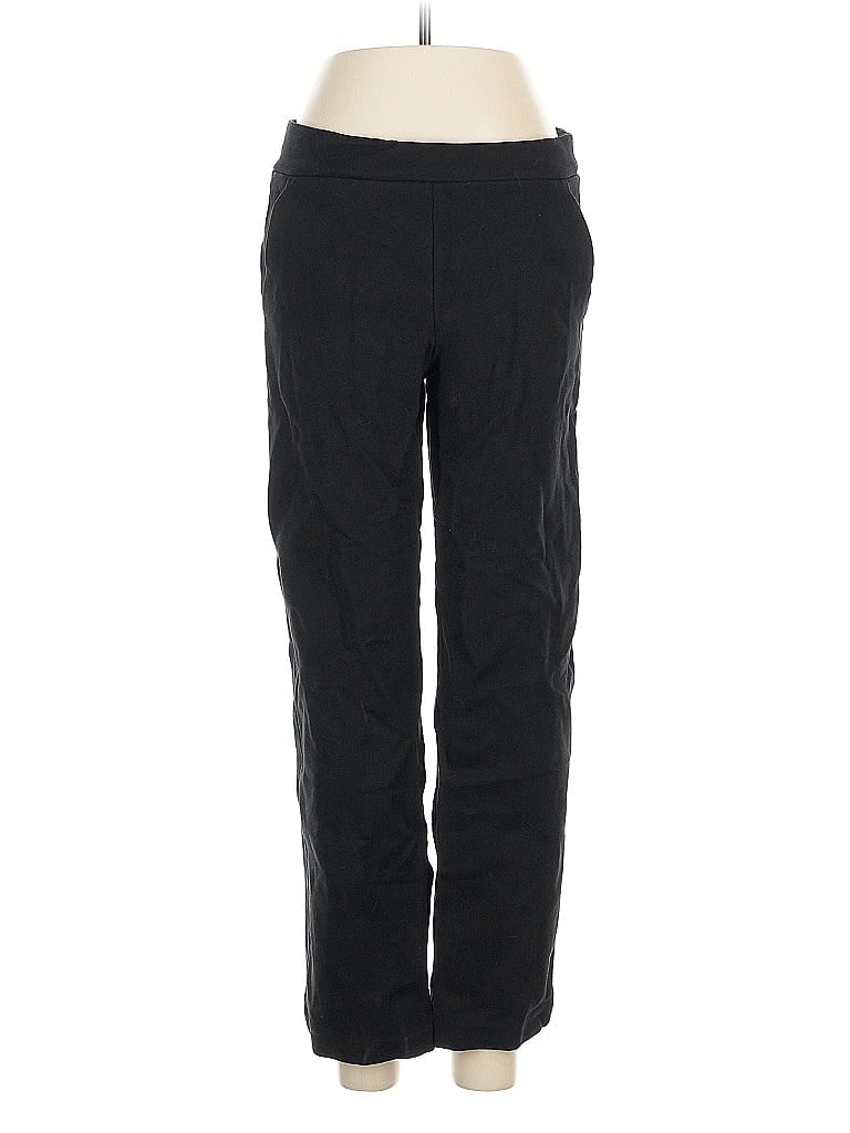 Pre-owned Ann Taylor Loft Track Pants In Black