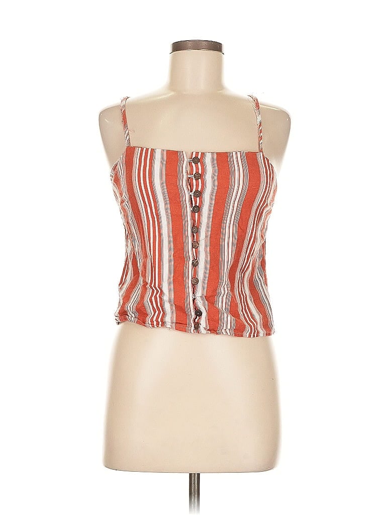 Pre-owned Garage Sleeveless Blouse In Orange