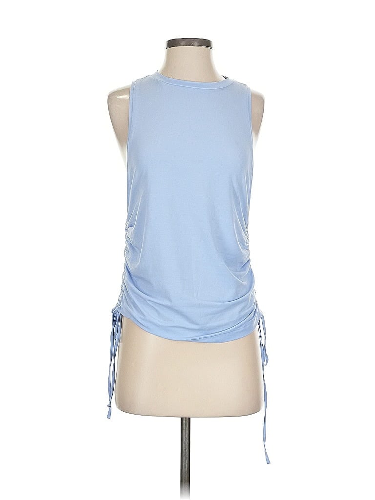 Pre-owned Gap Fit Sleeveless T-shirt In Blue