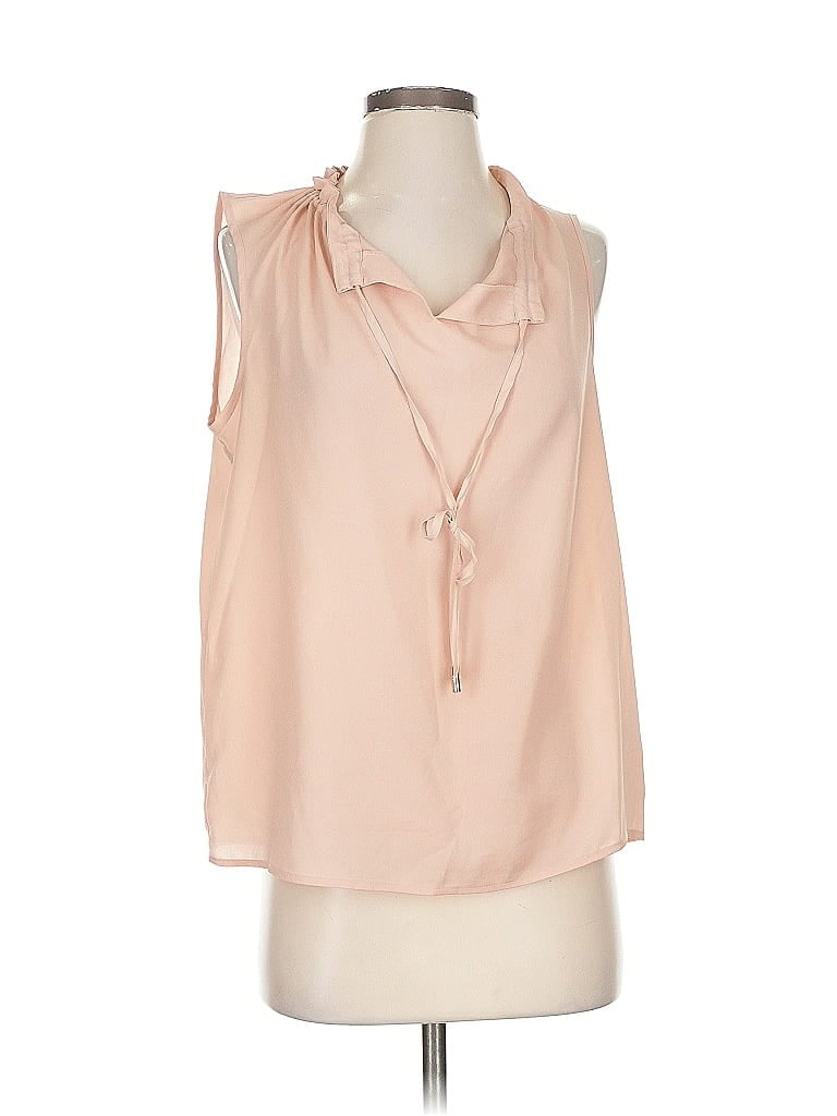 Pre-owned Calvin Klein Sleeveless Blouse In Pink