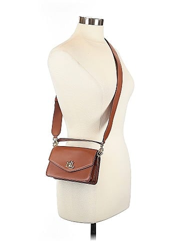 Lauren by Ralph Lauren Leather Satchel (view 2)