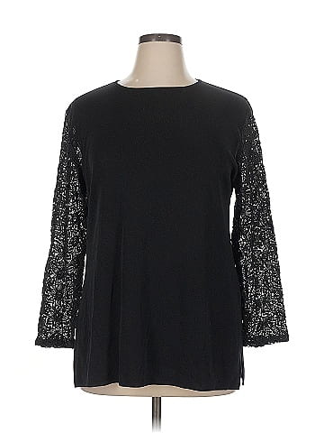 misook 3/4 Sleeve Top (view 1)