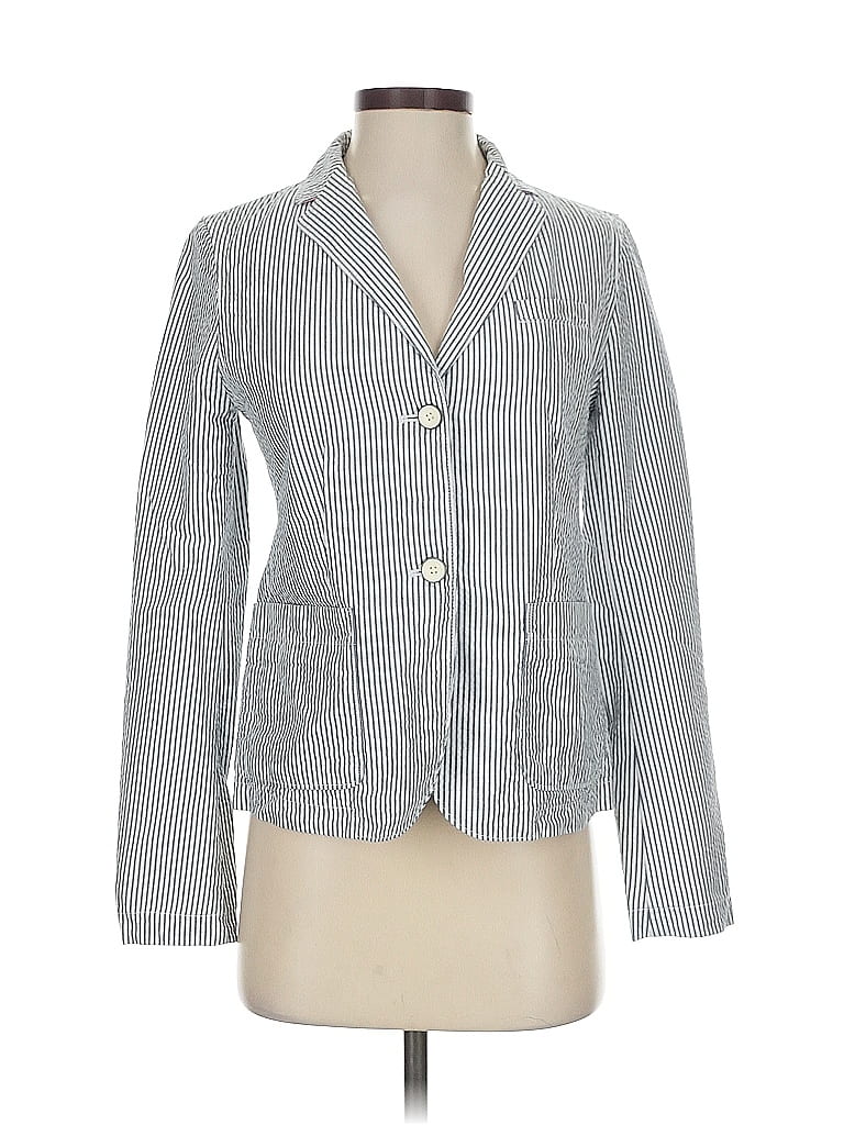 Pre-owned Gap Blazer Jacket In Gray