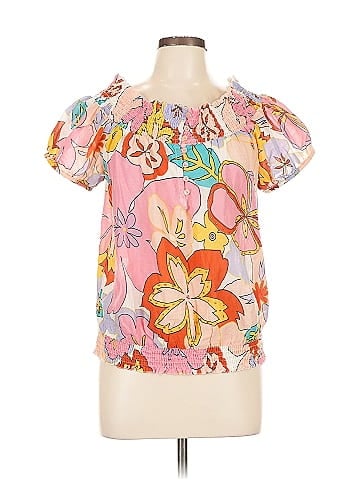 Solitaire Short Sleeve Blouse (view 1)