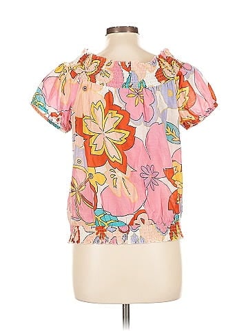 Solitaire Short Sleeve Blouse (view 2)