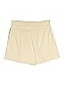 Le Lis 100% Polyester Solid Ivory Shorts Size S - photo 2