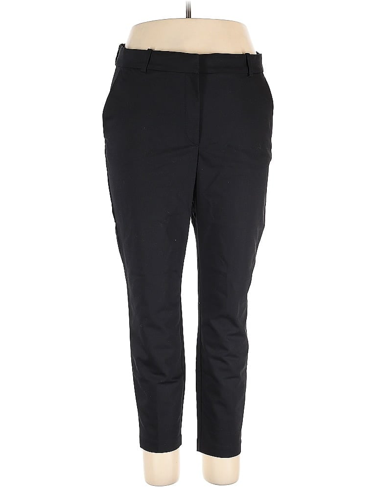 Pre-owned H&m Active Pants In Black