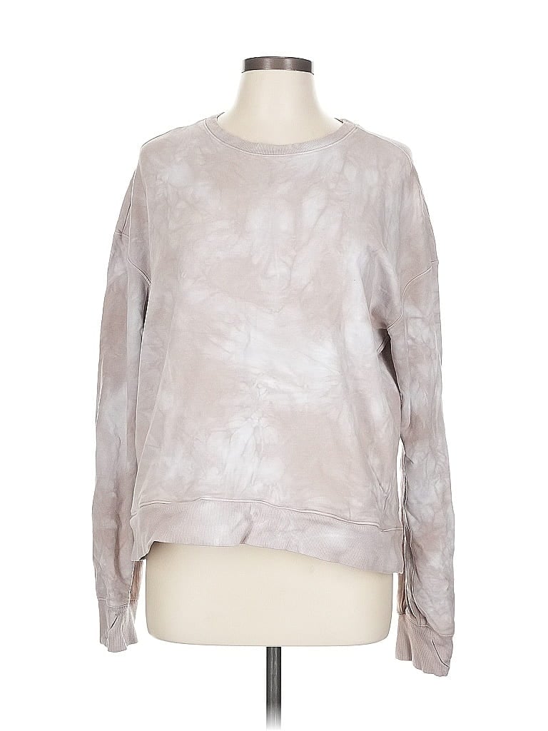 Pre-owned All In Motion Sweatshirt In Silver