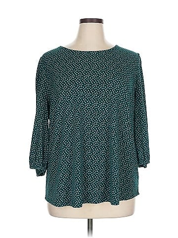 Adrianna Papell 3/4 Sleeve Blouse (view 1)