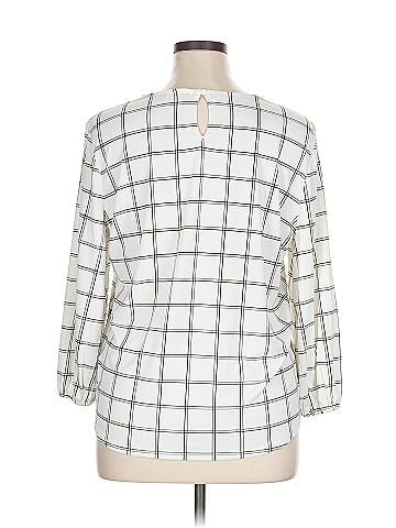 Adrianna Papell 3/4 Sleeve Blouse (view 2)