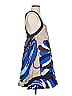 Tibi Graphic Blue Cocktail Dress Size 4 - photo 4