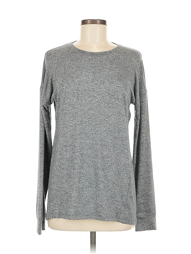 Pre-owned Mono B Long Sleeve T-shirt In Gray