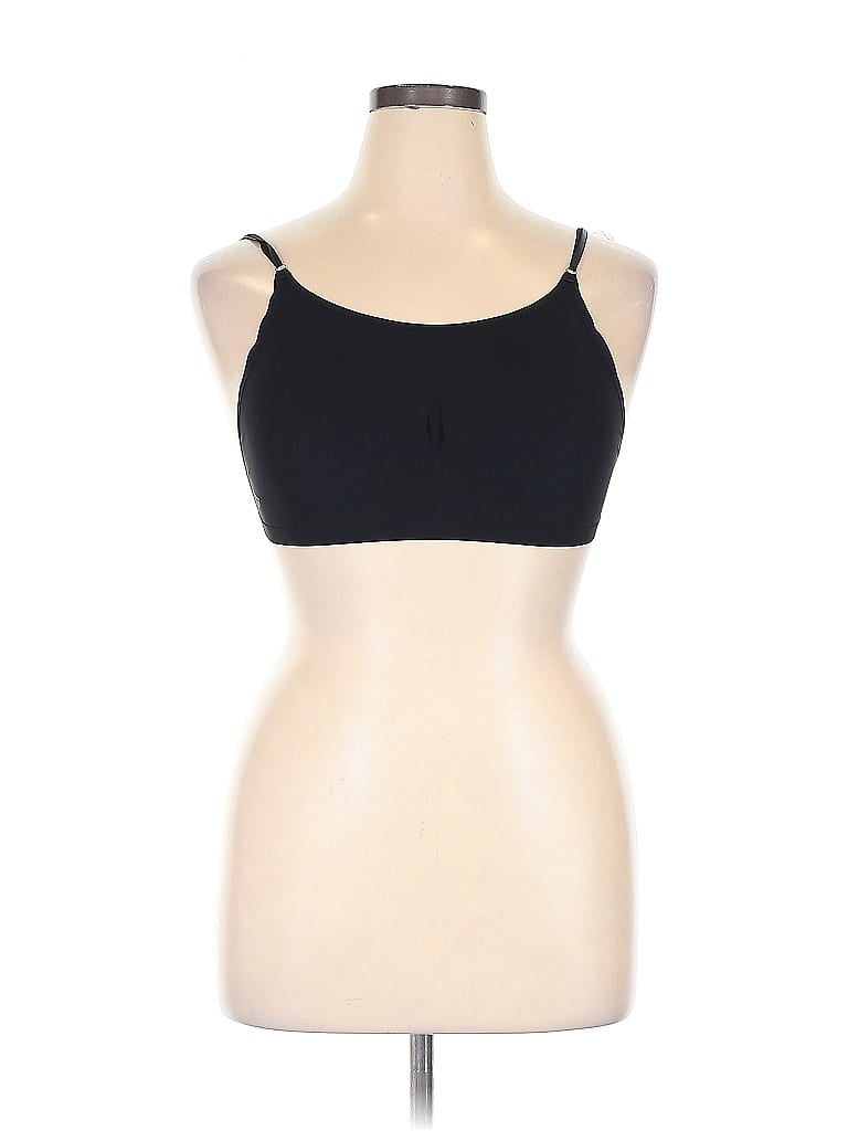 Pre-owned Unbranded Tank Top Black Strapless Neckline Tops
