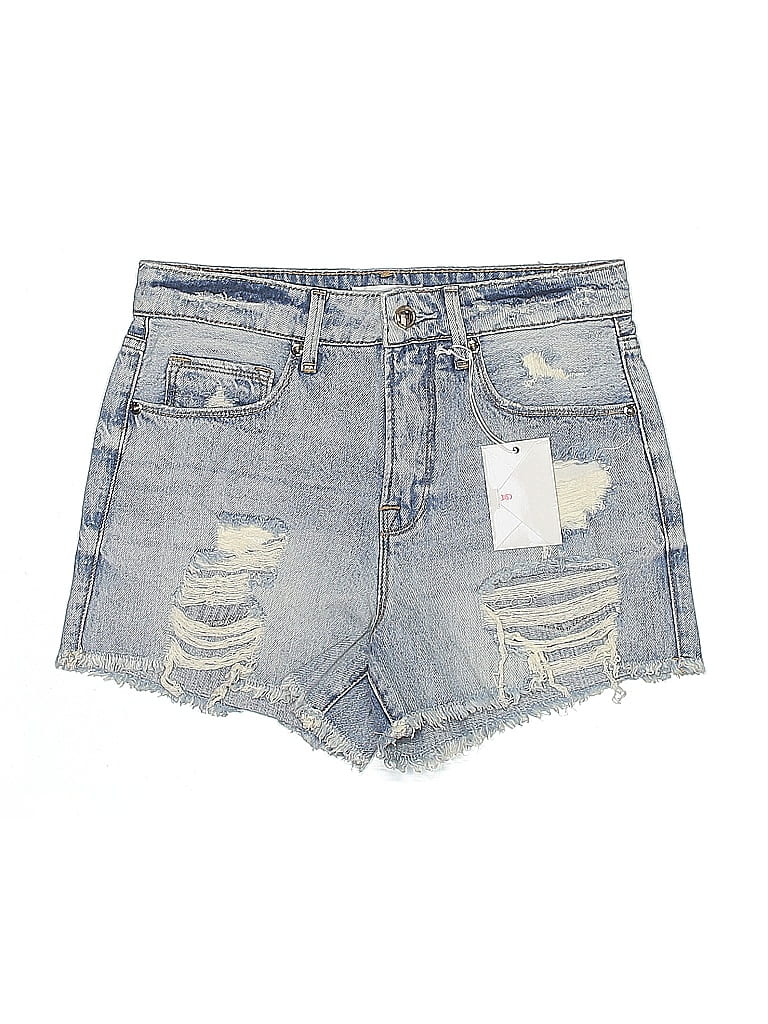 Good American Denim Shorts In Blue