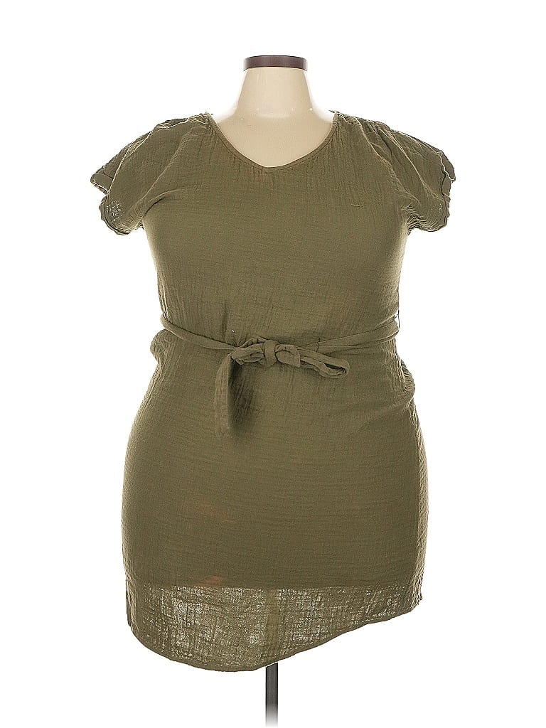 Pre-owned Sonoma Goods For Life Casual Dress In Green