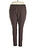 Roaman's Solid Brown Casual Pants Size 30 - 32 - photo 1