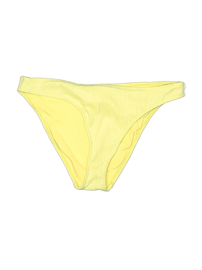 Pre-owned Forever 21 Swimsuit Bottoms In Yellow