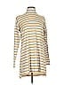 Vanessa Virginia Stripes Tan Casual Dress Size S - photo 1