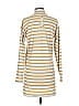 Vanessa Virginia Stripes Tan Casual Dress Size S - photo 2