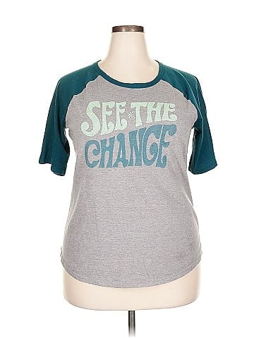 Sonoma Goods for Life 3/4 Sleeve T-Shirt (view 1)