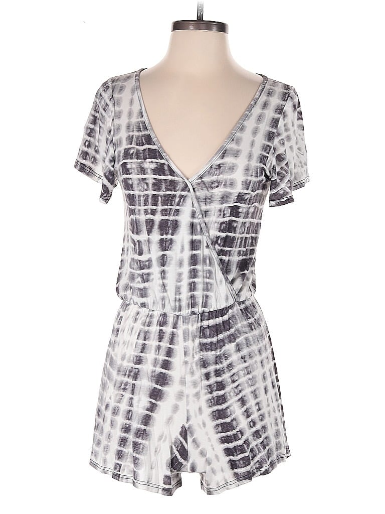 SEE YOU MONDAY Pre-owned Romper In Silver