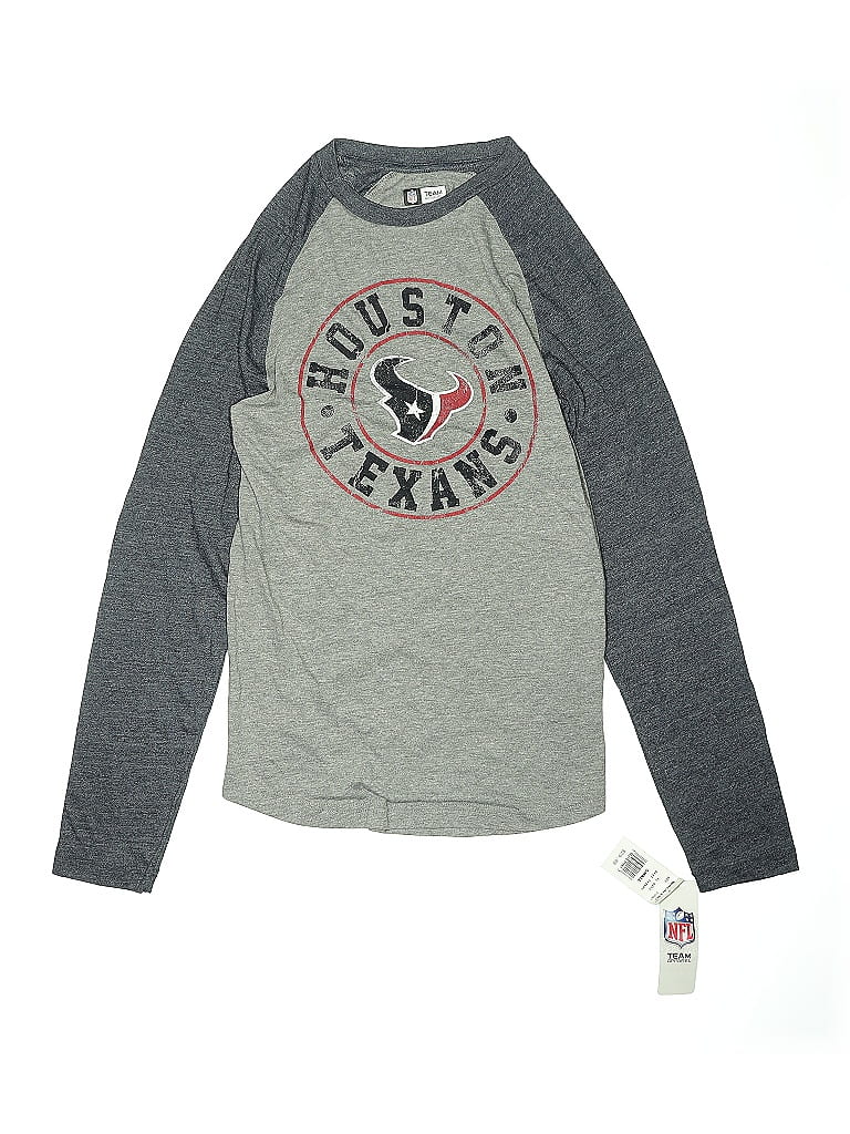 Pre-owned Team Apparel Kids' Long Sleeve T-shirt In Gray