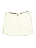 Guess Jeans 100% Linen Solid Ivory Khaki Shorts Size 29 waist - photo 1