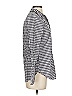 J.Crew 100% Cotton Houndstooth Silver Long Sleeve Button-Down Shirt Size 00 - photo 4