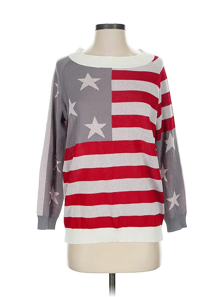 Pre-owned Unbranded Pullover Sweater In Silver