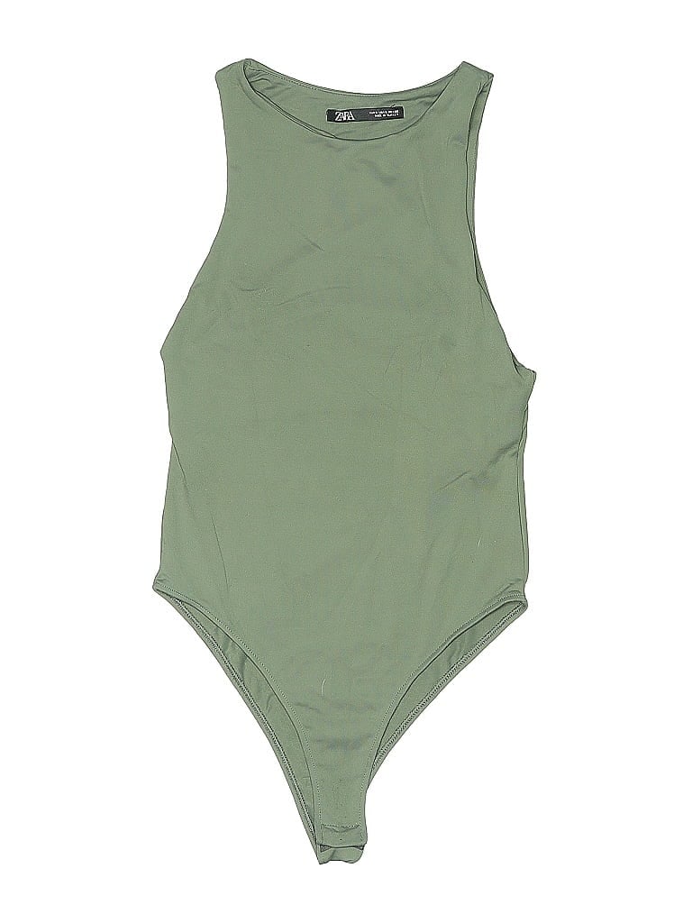 Click to view more detailed imagery on our partner's website Pre-owned Zara Bodysuit In Green