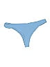 Zaful Solid Blue Swimsuit Bottoms Size L - photo 2