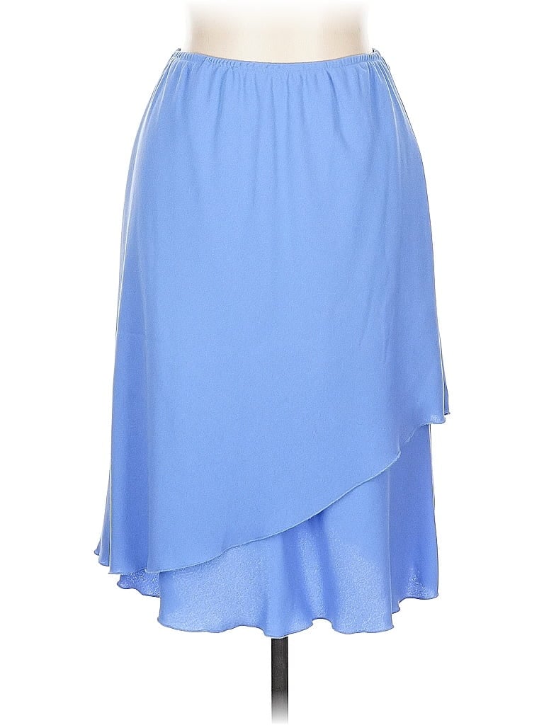 Click to view more detailed imagery on our partner's website Pre-owned Sl Fashions Formal Skirt In Blue