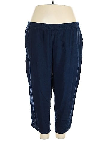 Susan Graver Linen Pants (view 1)