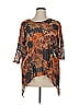 Karen Kane Brown 3/4 Sleeve Blouse Size 1X - photo 1