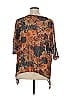 Karen Kane Brown 3/4 Sleeve Blouse Size 1X - photo 2