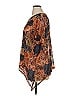Karen Kane Brown 3/4 Sleeve Blouse Size 1X - photo 4
