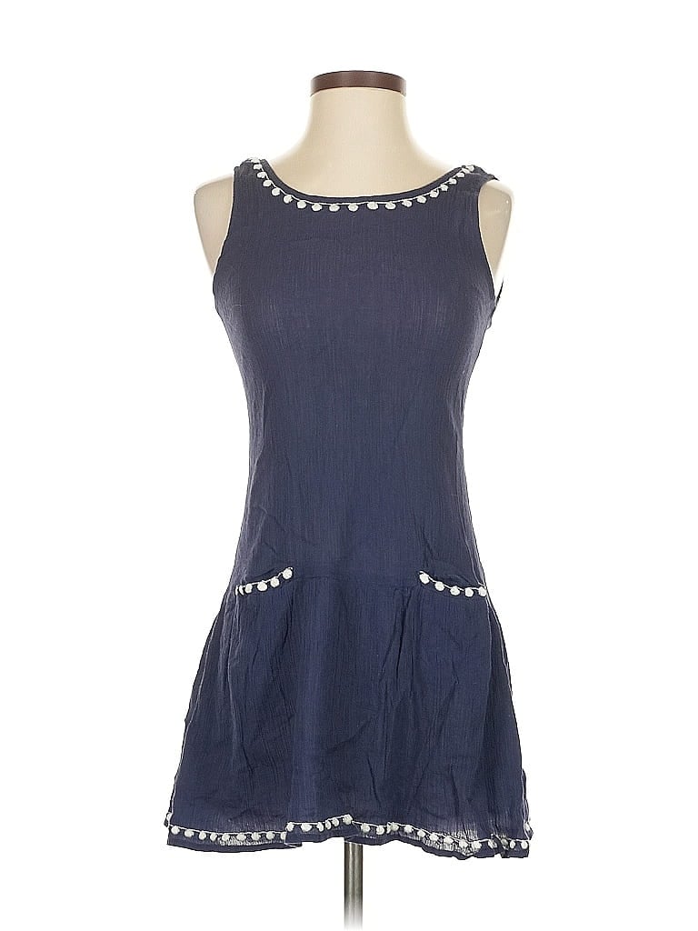 Pre-owned Gap Outlet Casual Dress In Blue