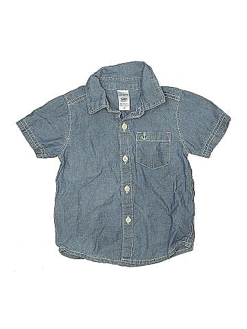 Carter's Short Sleeve Button-Down Shirt (view 1)