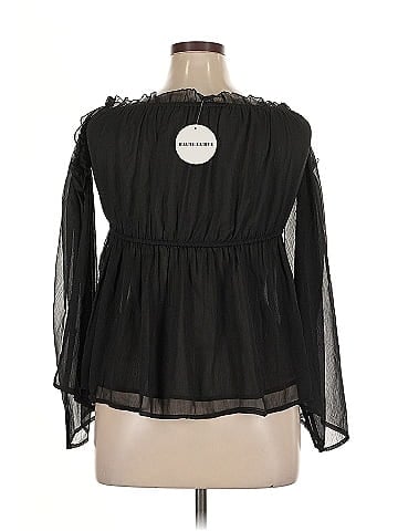 Haute Curve Long Sleeve Blouse (view 2)