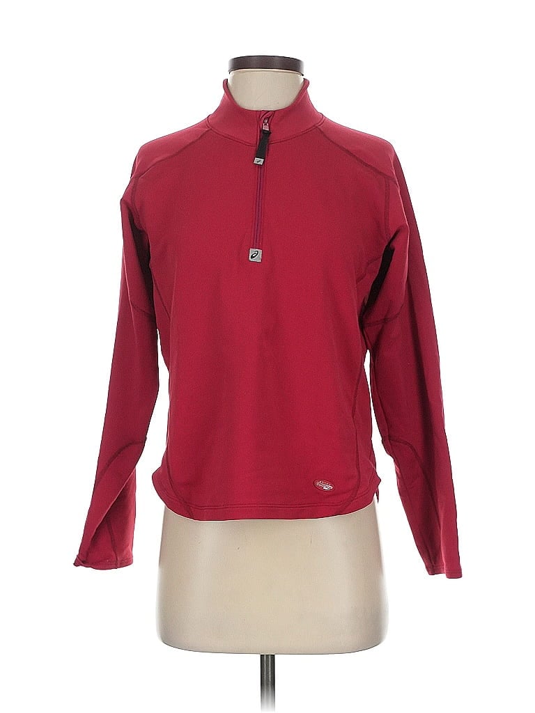 Click to view more detailed imagery on our partner's website Pre-owned Asics Sweatshirt In Red