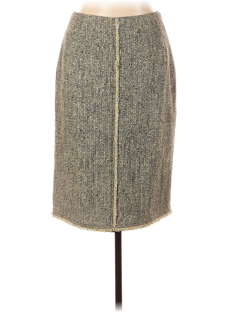 Pre-owned Worth Formal Skirt In Gray