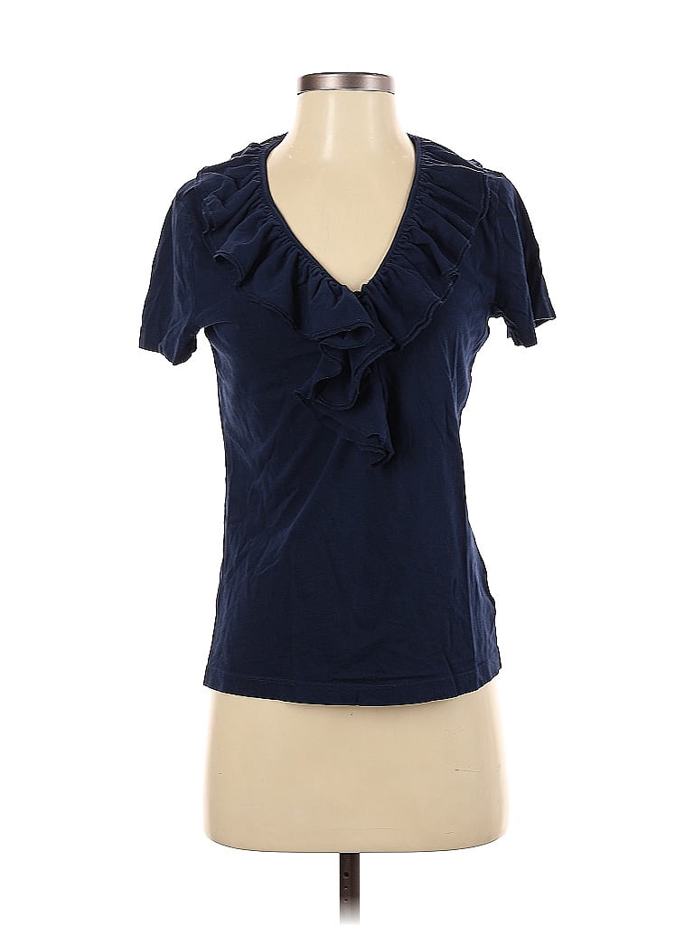 Pre-owned Lauren Jeans Co. Short Sleeve Top In Blue