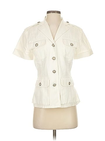 Lauren by Ralph Lauren Short Sleeve Blouse (view 1)