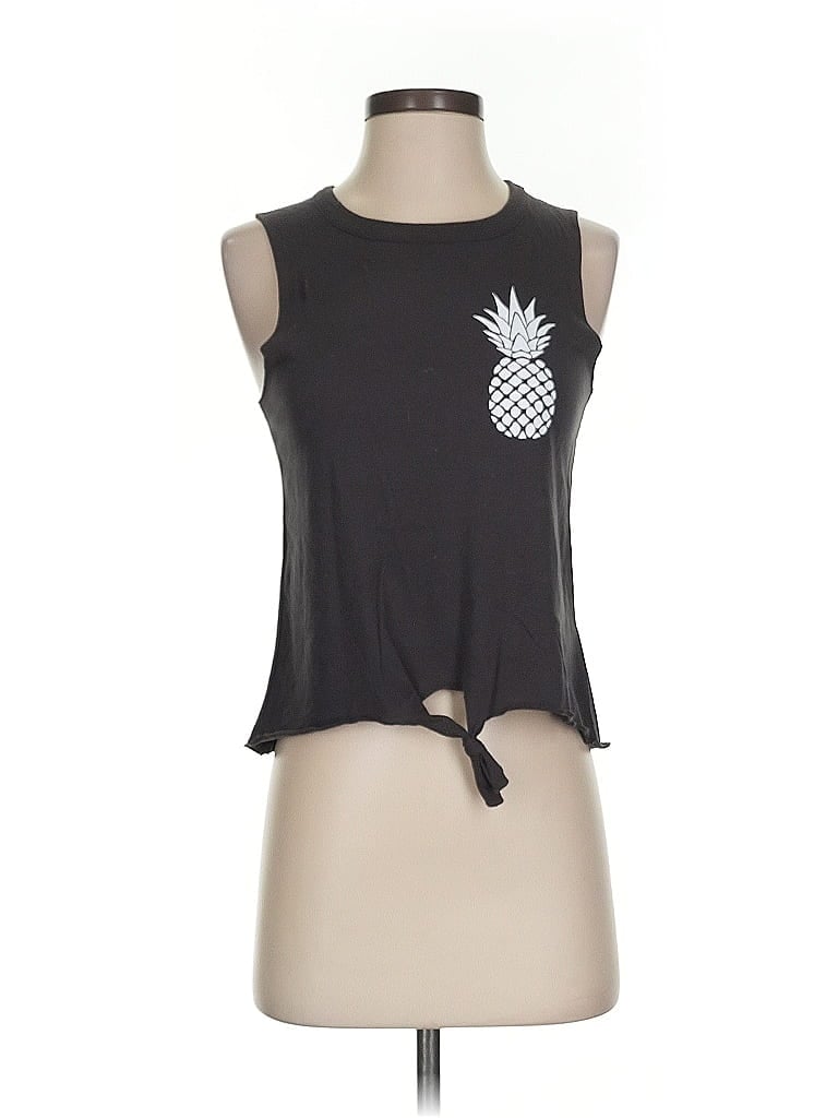 Pre-owned Chaser Sleeveless T-shirt In Black