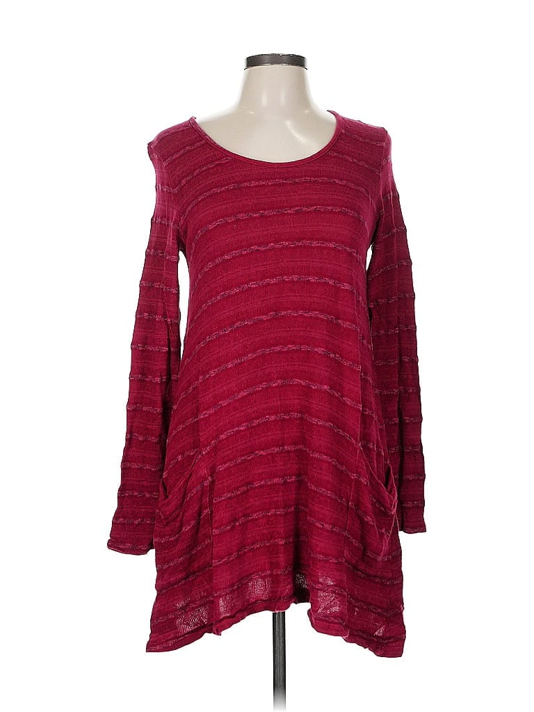 ALLEN ALLEN Pre-owned Casual Dress In Burgundy