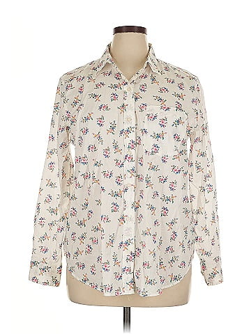 Gap Long Sleeve Button-Down Shirt (view 1)